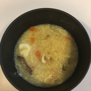 ザーサイ卵スープ